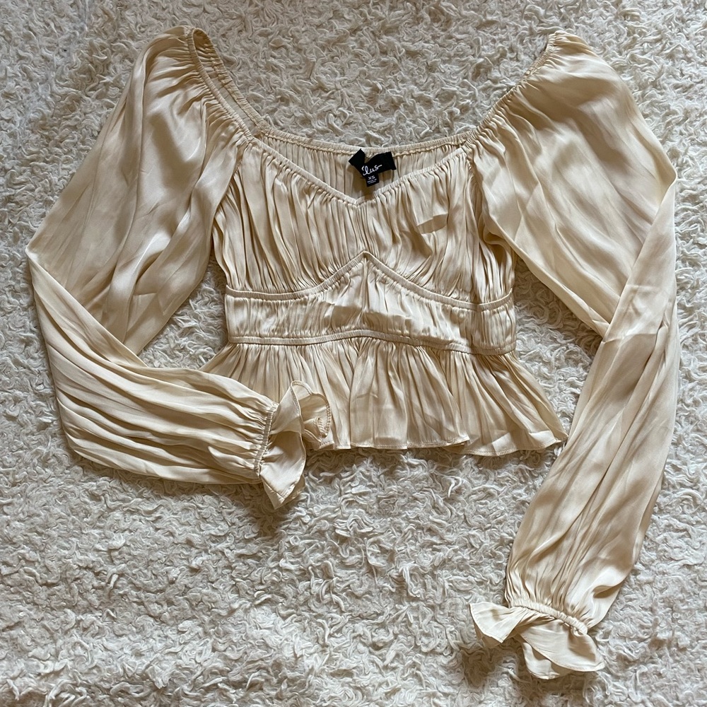 Silly Peasant Top from Lulus